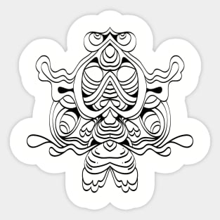 Coral storekeeper Sticker